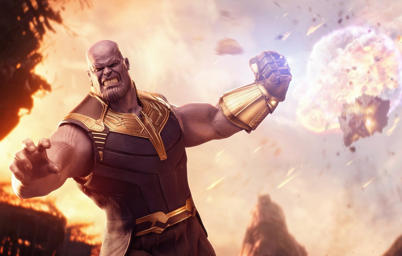 Thanos In Avengers Infinity War Wallpapers