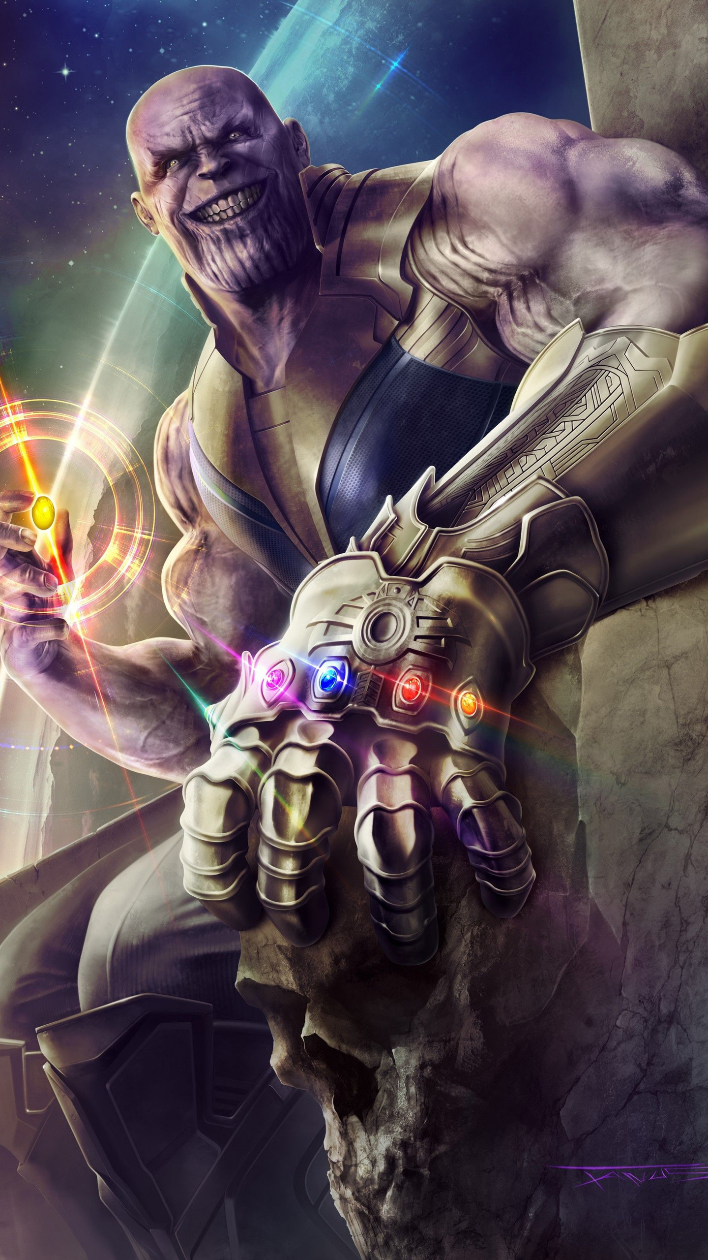 Thanos Infinity Stone Artwork Wallpapers