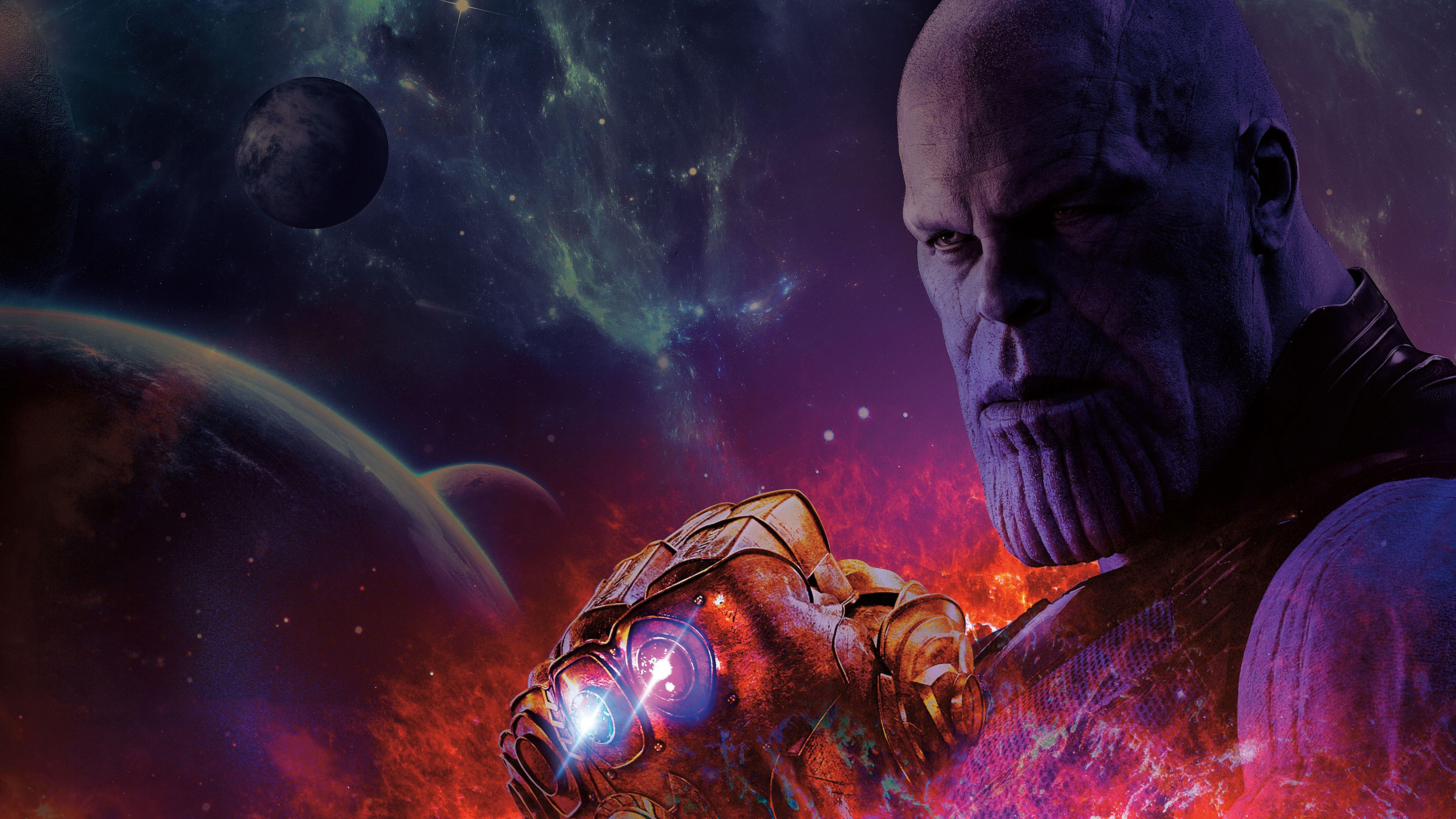 Thanos Infinity Stone Artwork Wallpapers
