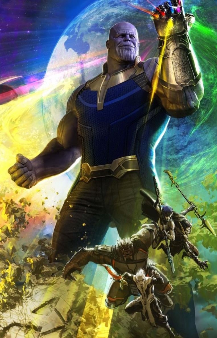 Thanos Infinity Stone Artwork Wallpapers