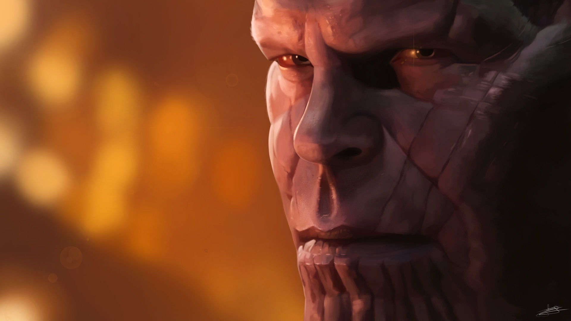 Thanos Infinity War Art Wallpapers