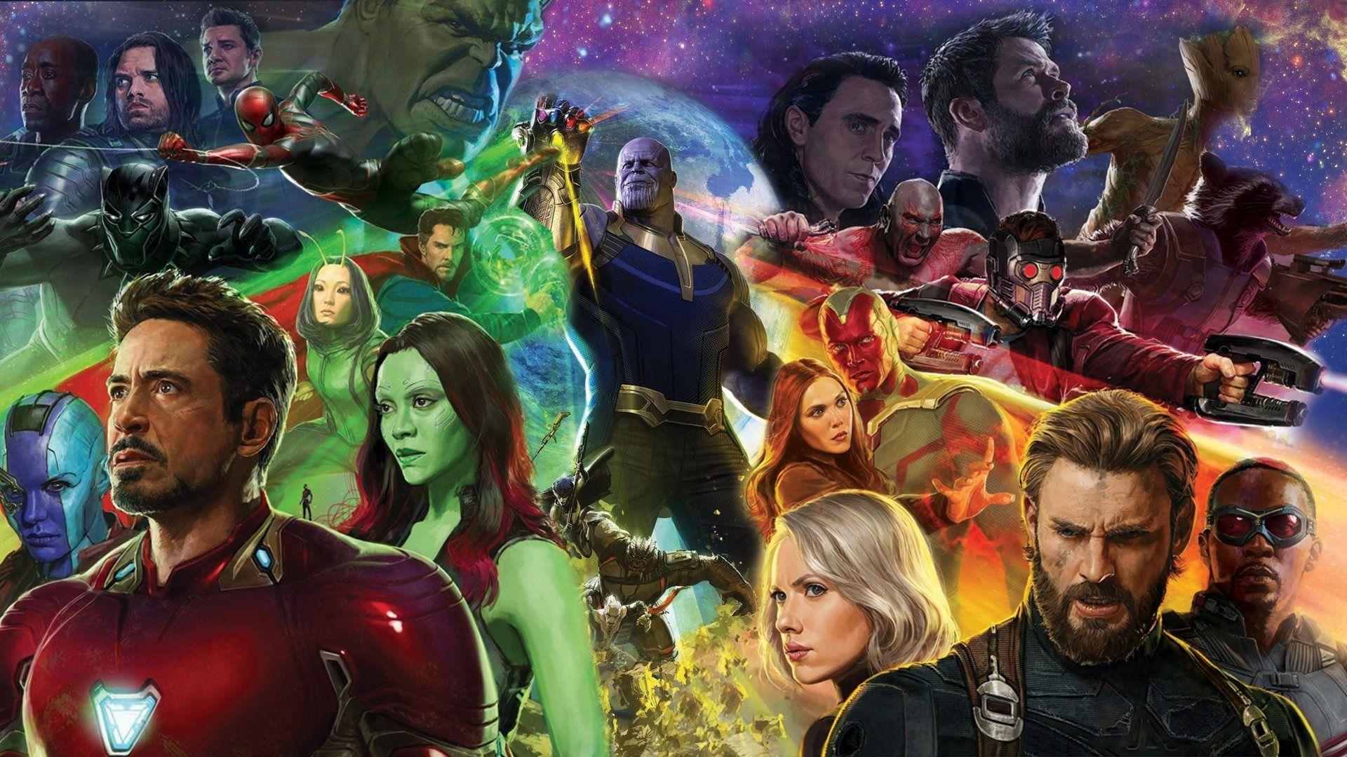 Thanos Infinity War Art Wallpapers