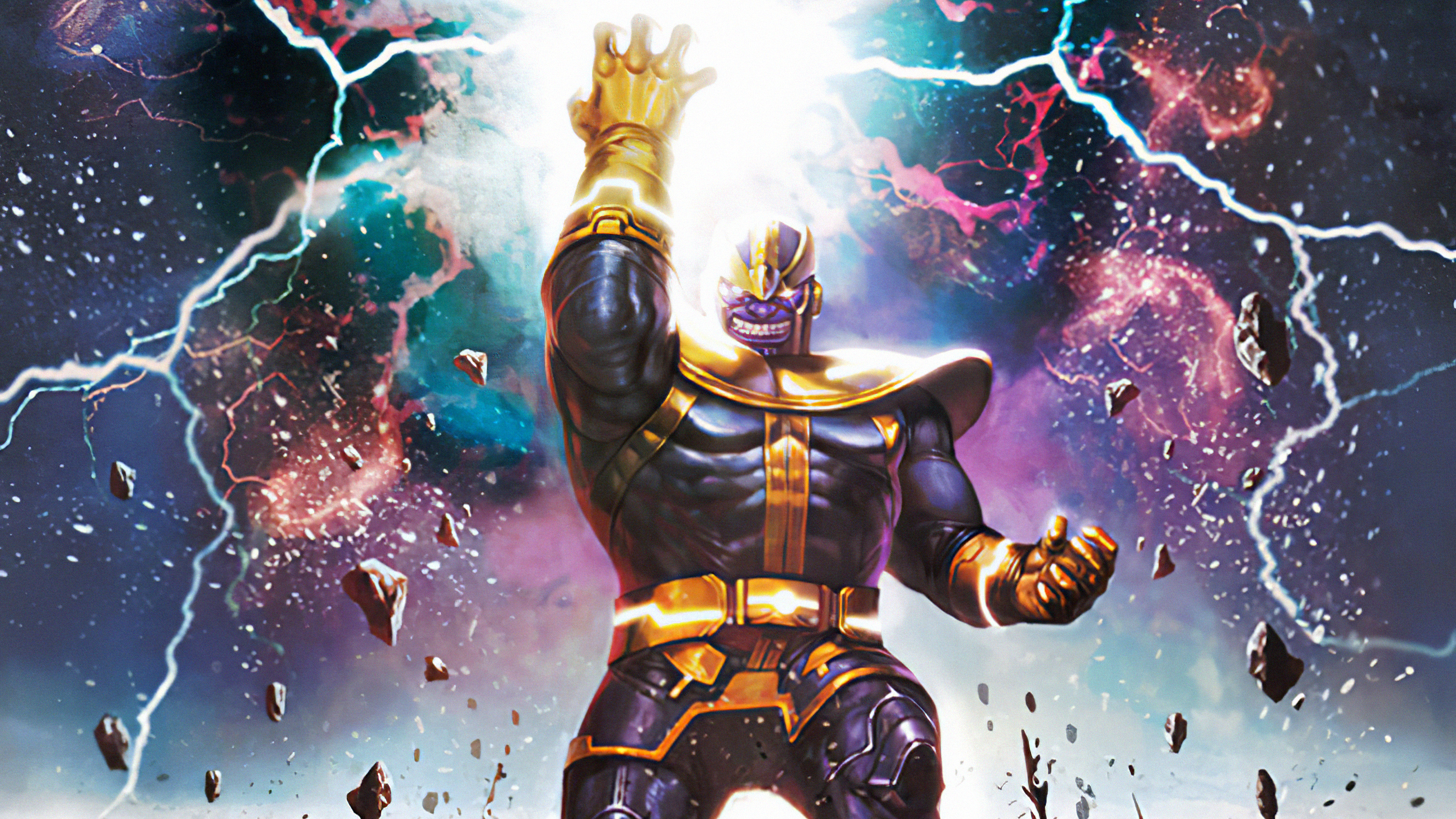 Thanos Marvel Comic Art Wallpapers