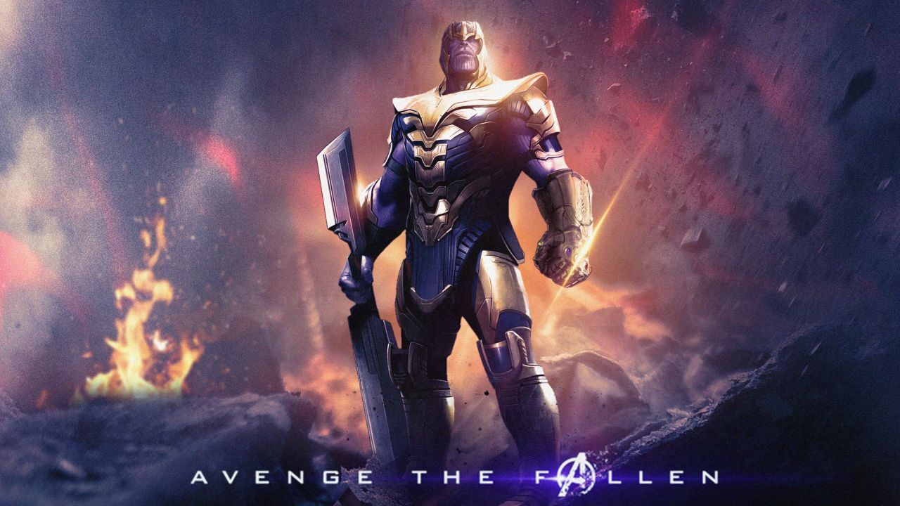 Thanos Mcu Endgame Wallpapers