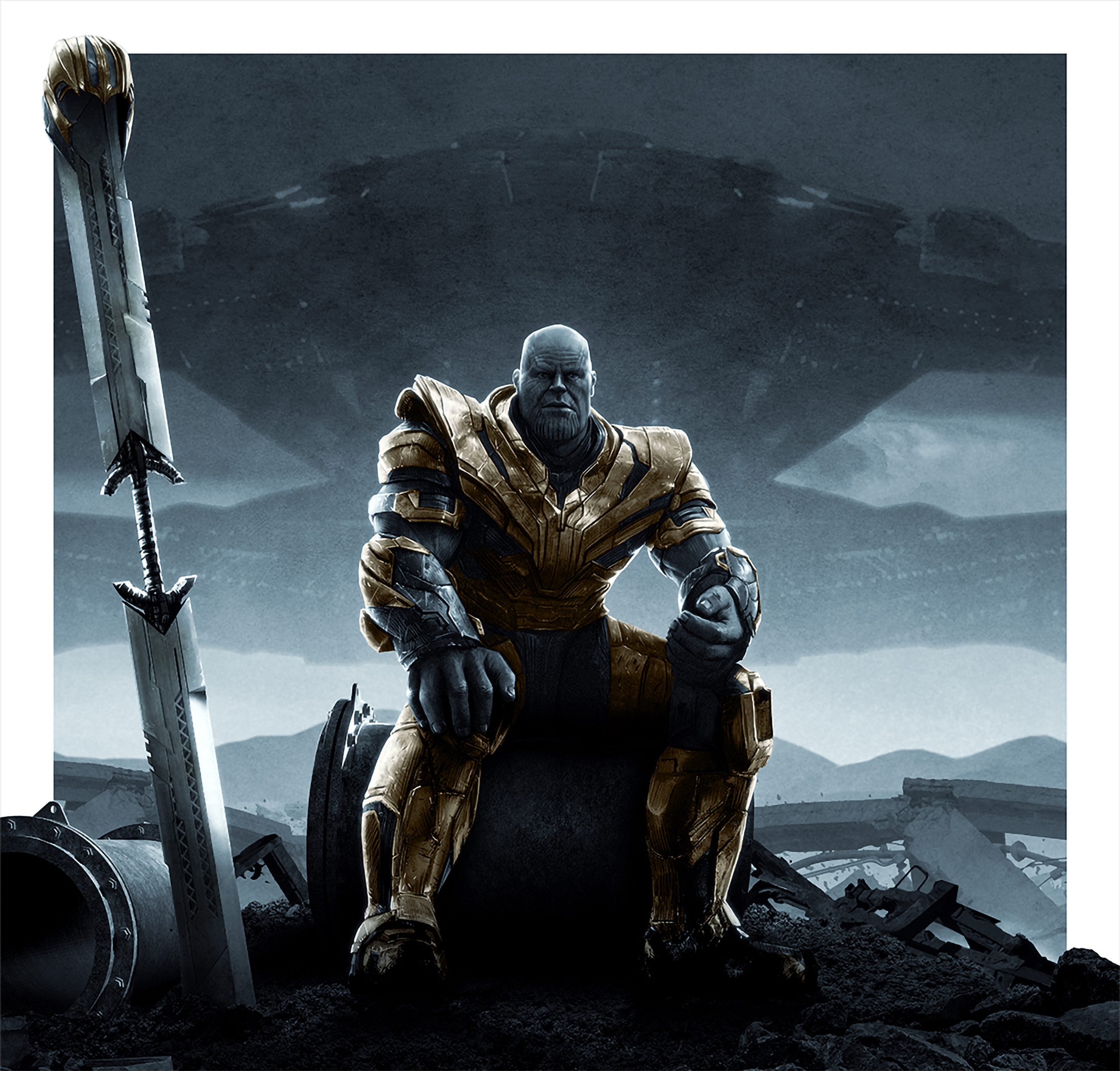 Thanos Mcu Endgame Wallpapers