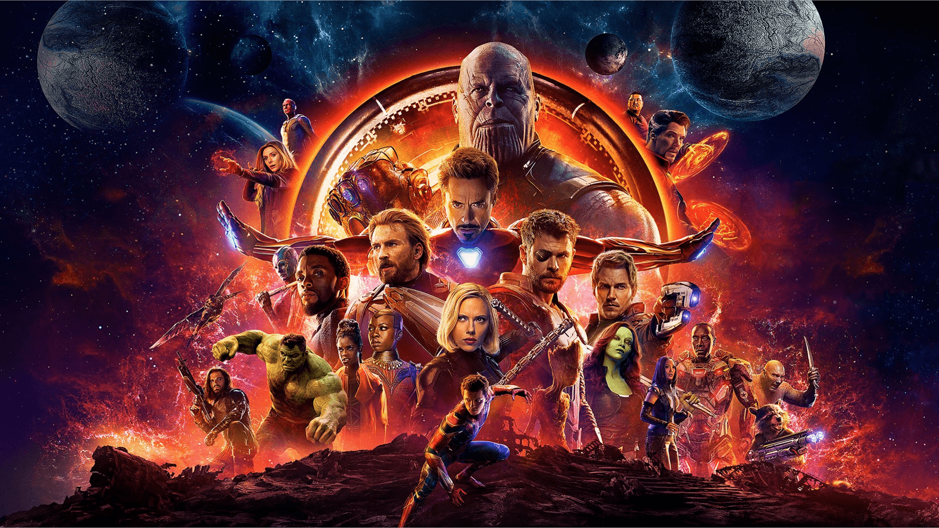 Thanos Mcu Endgame Wallpapers