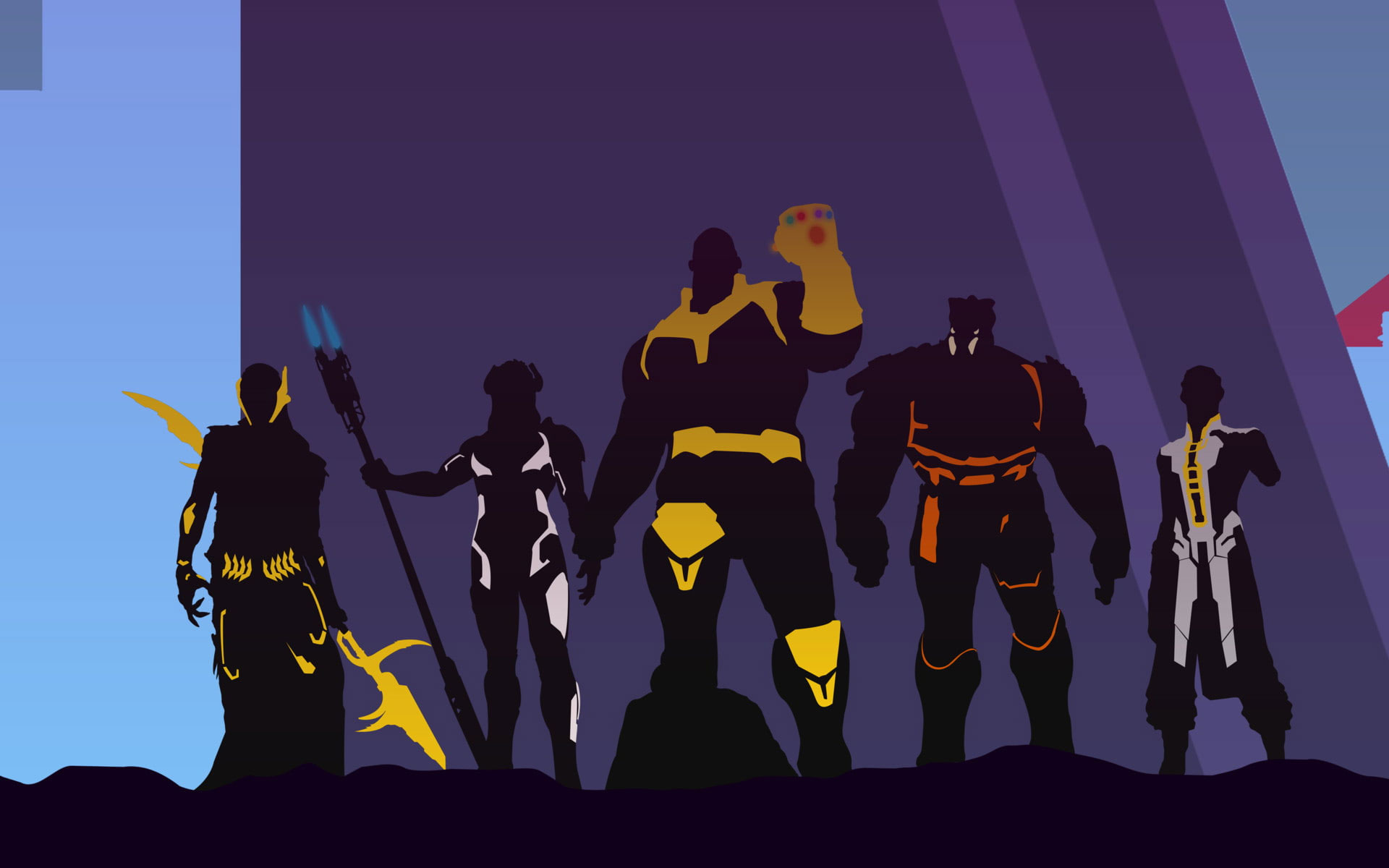 Thanos Minimal Wallpapers