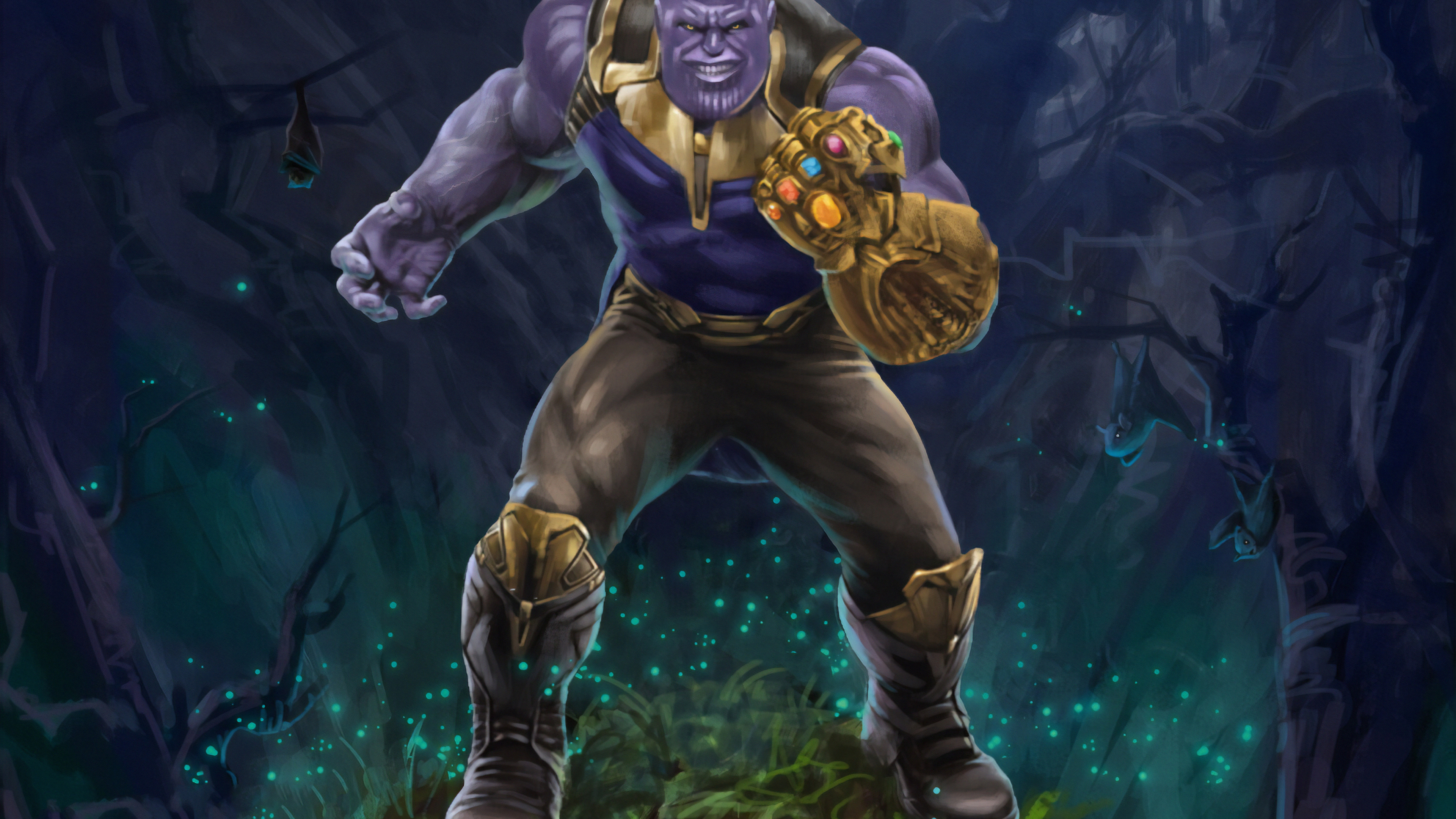 Thanos New Illustration Wallpapers