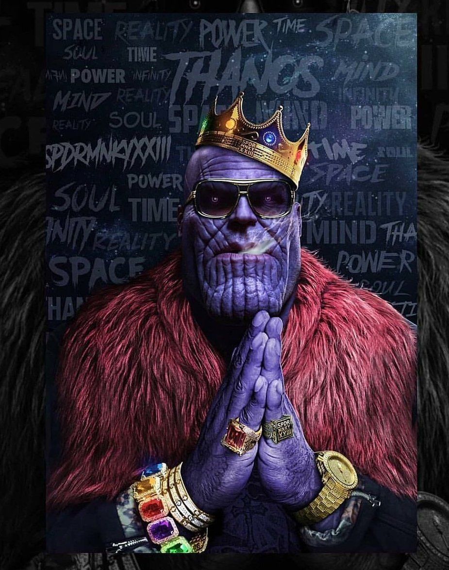 Thanos Smiling Wallpapers