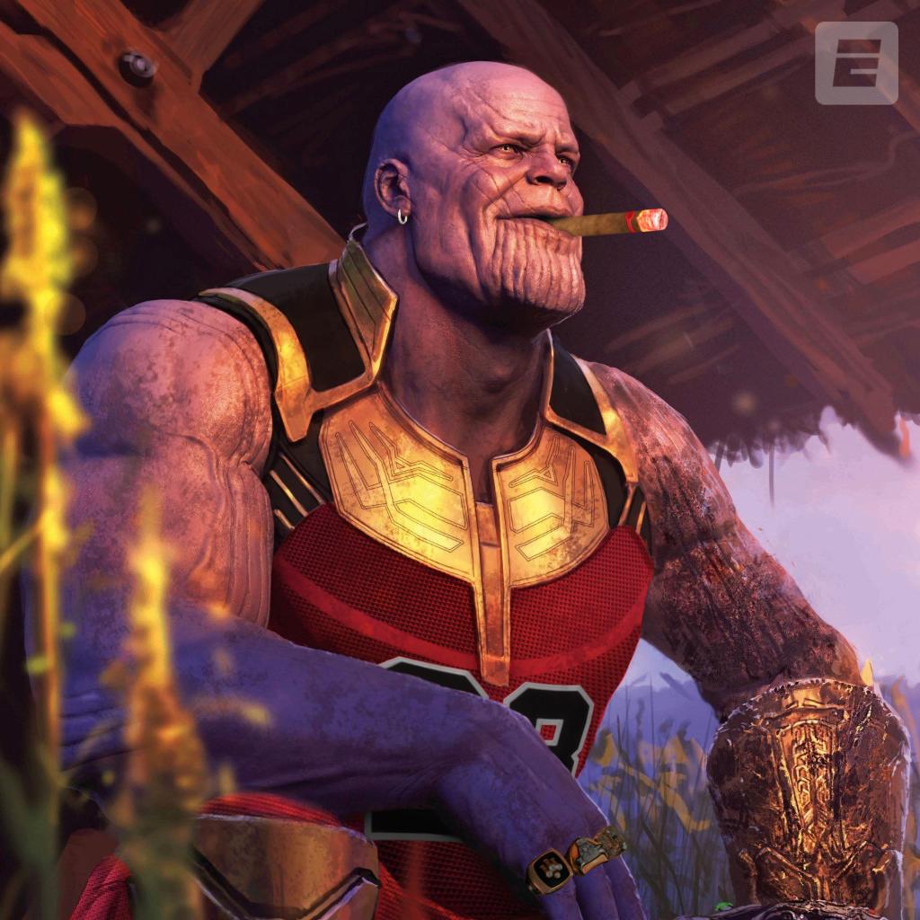 Thanos Smoking Wallpapers