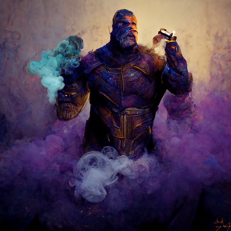 Thanos Smoking Wallpapers