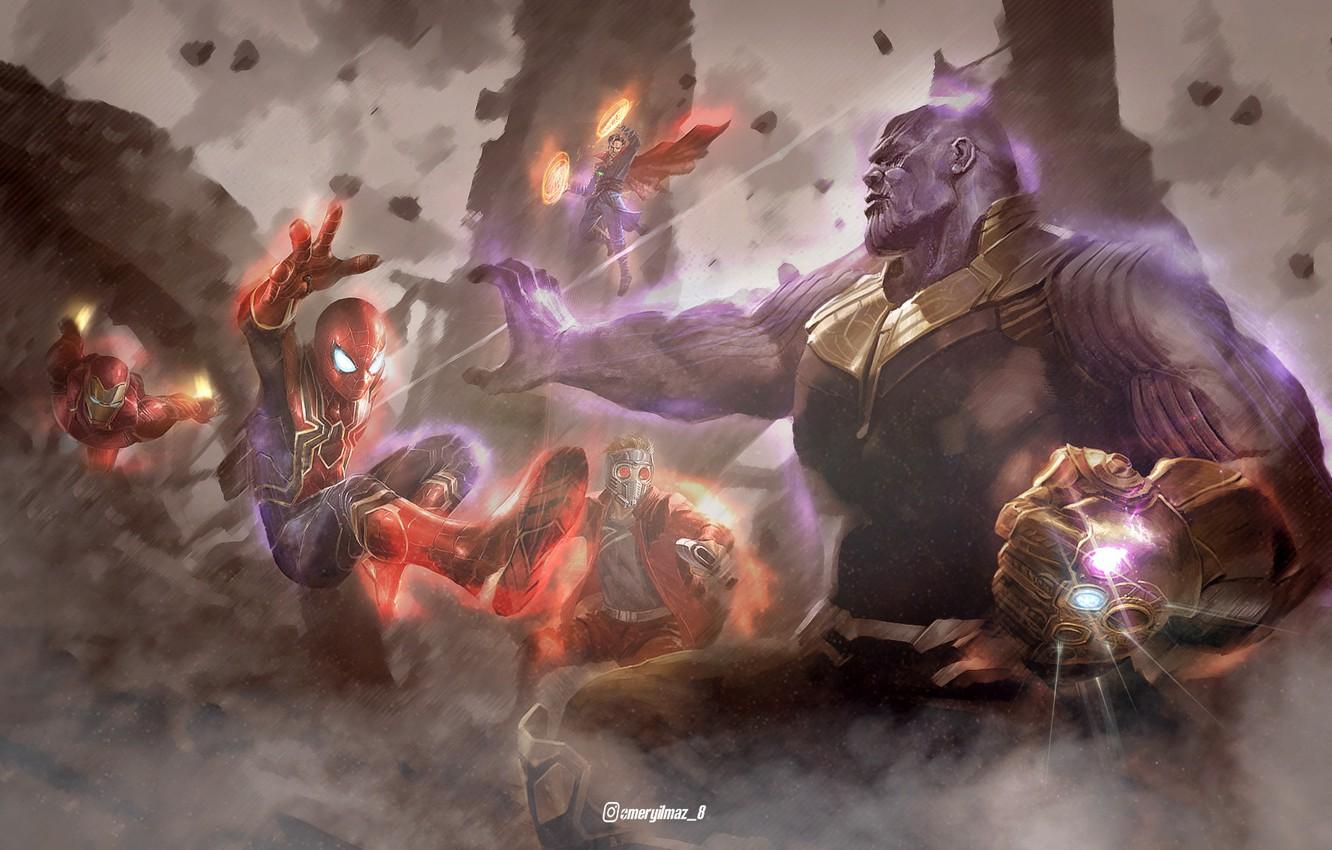 Thanos Split Duality Infinity War Artwork Wallpapers