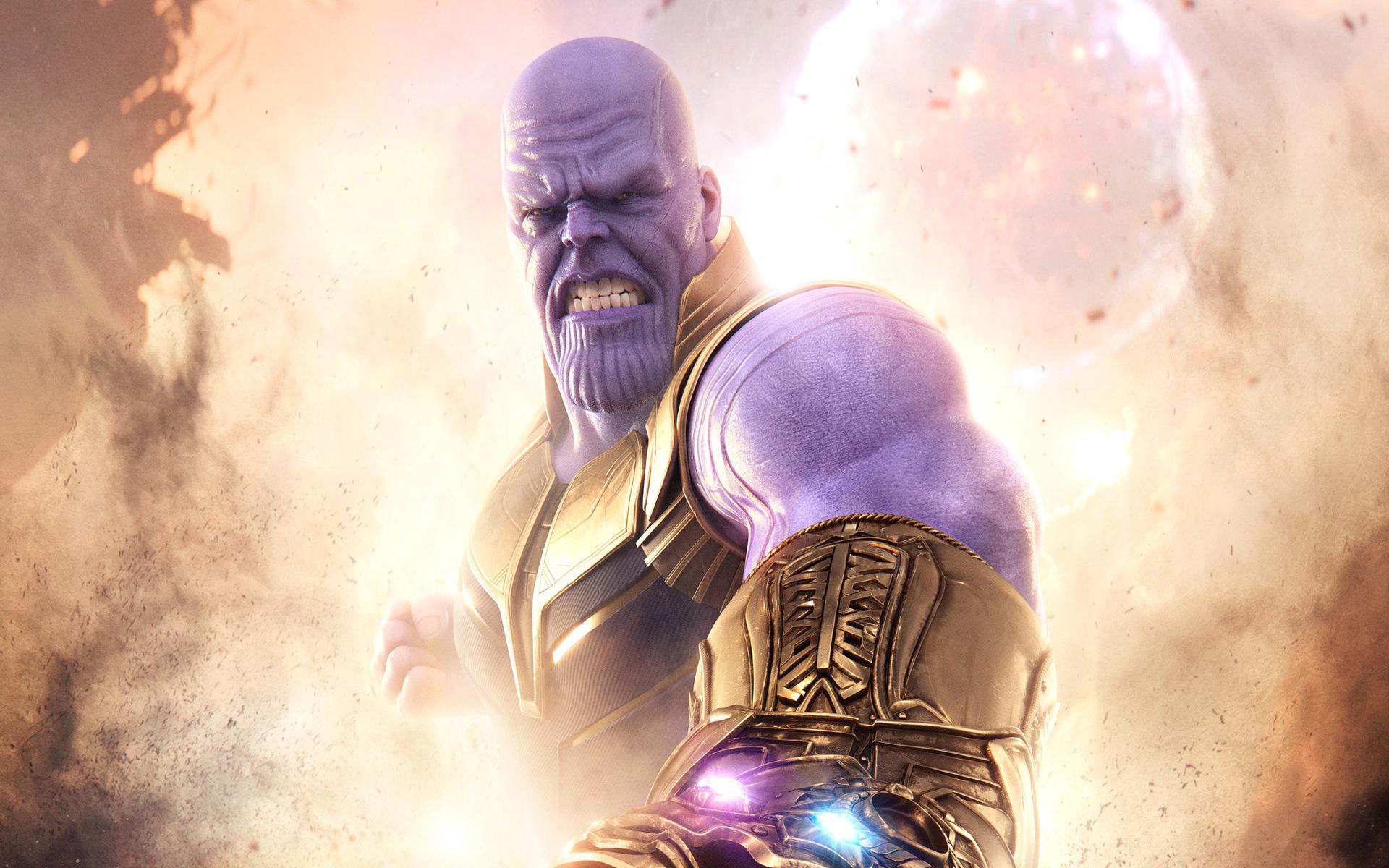 Thanos Split Duality Infinity War Artwork Wallpapers