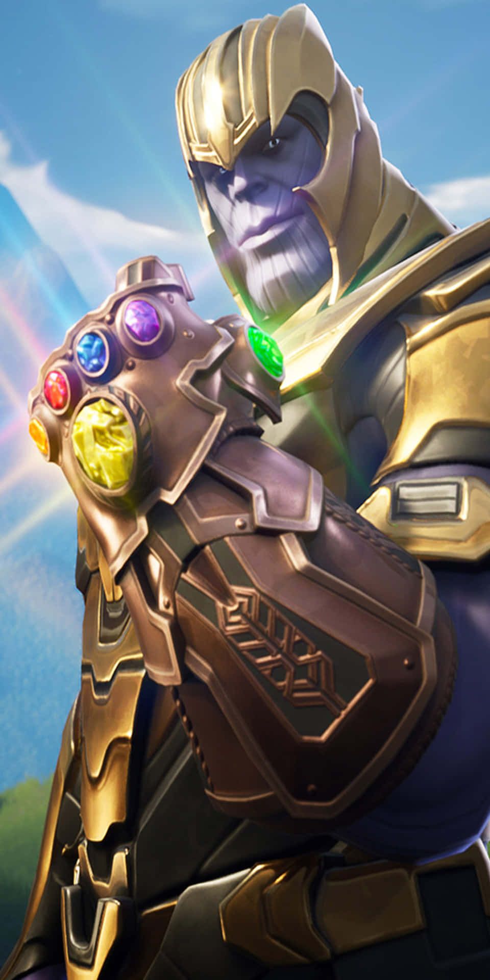 Thanos The Mad Titan Fortnite Wallpapers