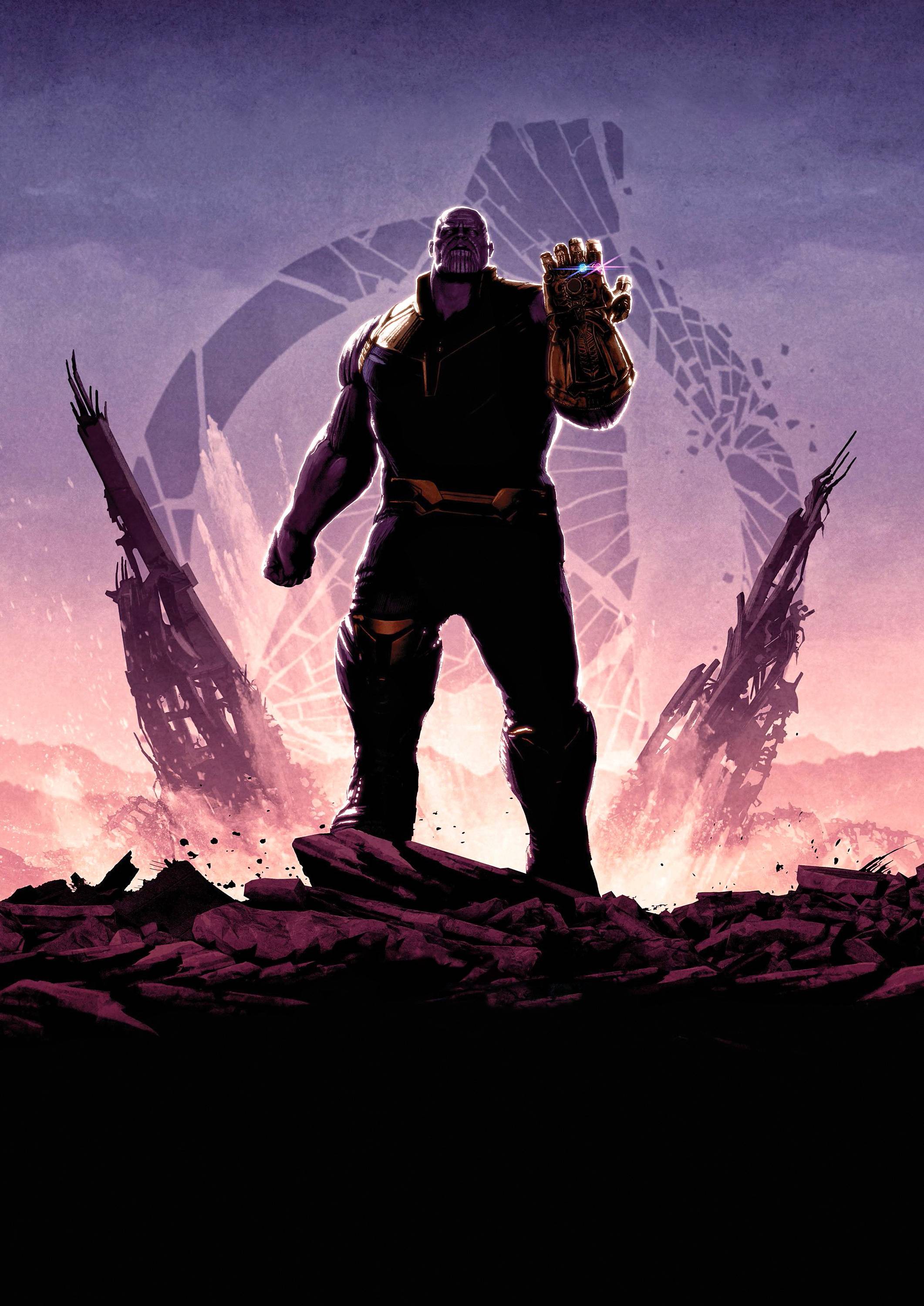 Thanos Vs Thor Avengers Wallpapers