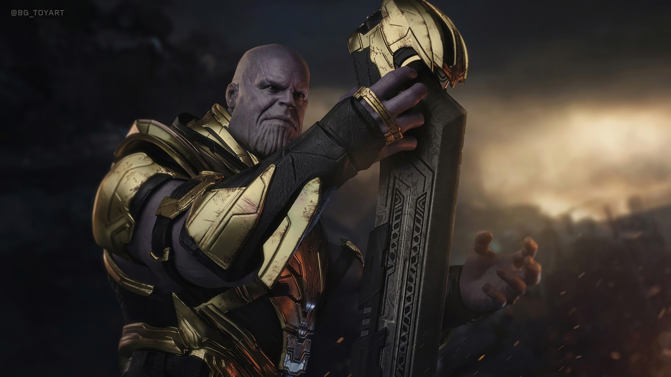 Thanos With Sword Wallpapers