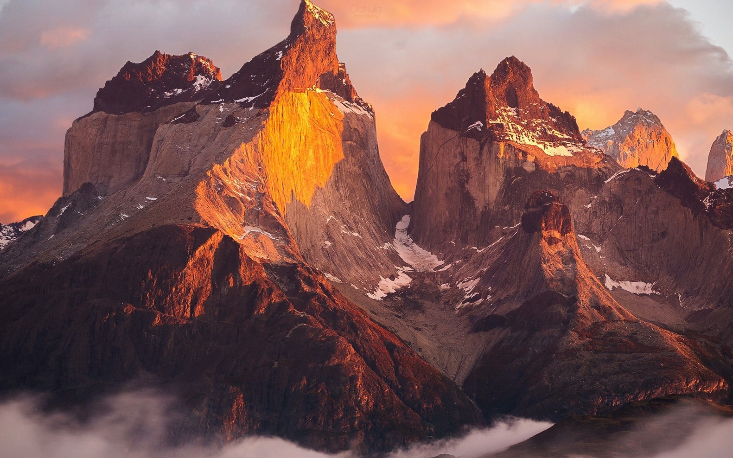 The Andean Mountains At Sunrise Wallpapers