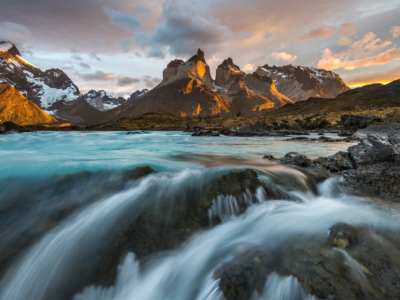 The Andean Mountains At Sunrise Wallpapers