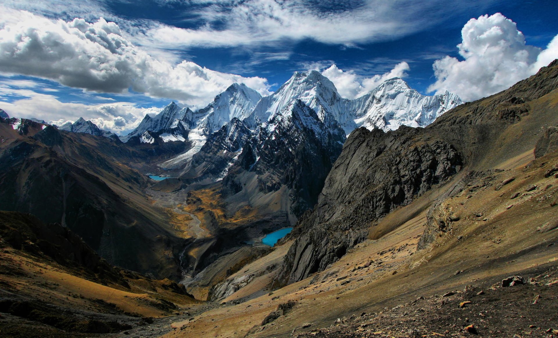 The Andean Mountains At Sunrise Wallpapers