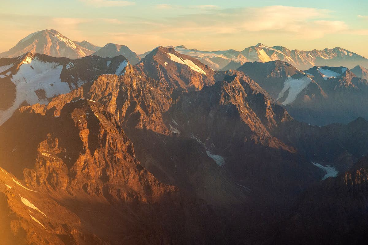 The Andean Mountains At Sunrise Wallpapers