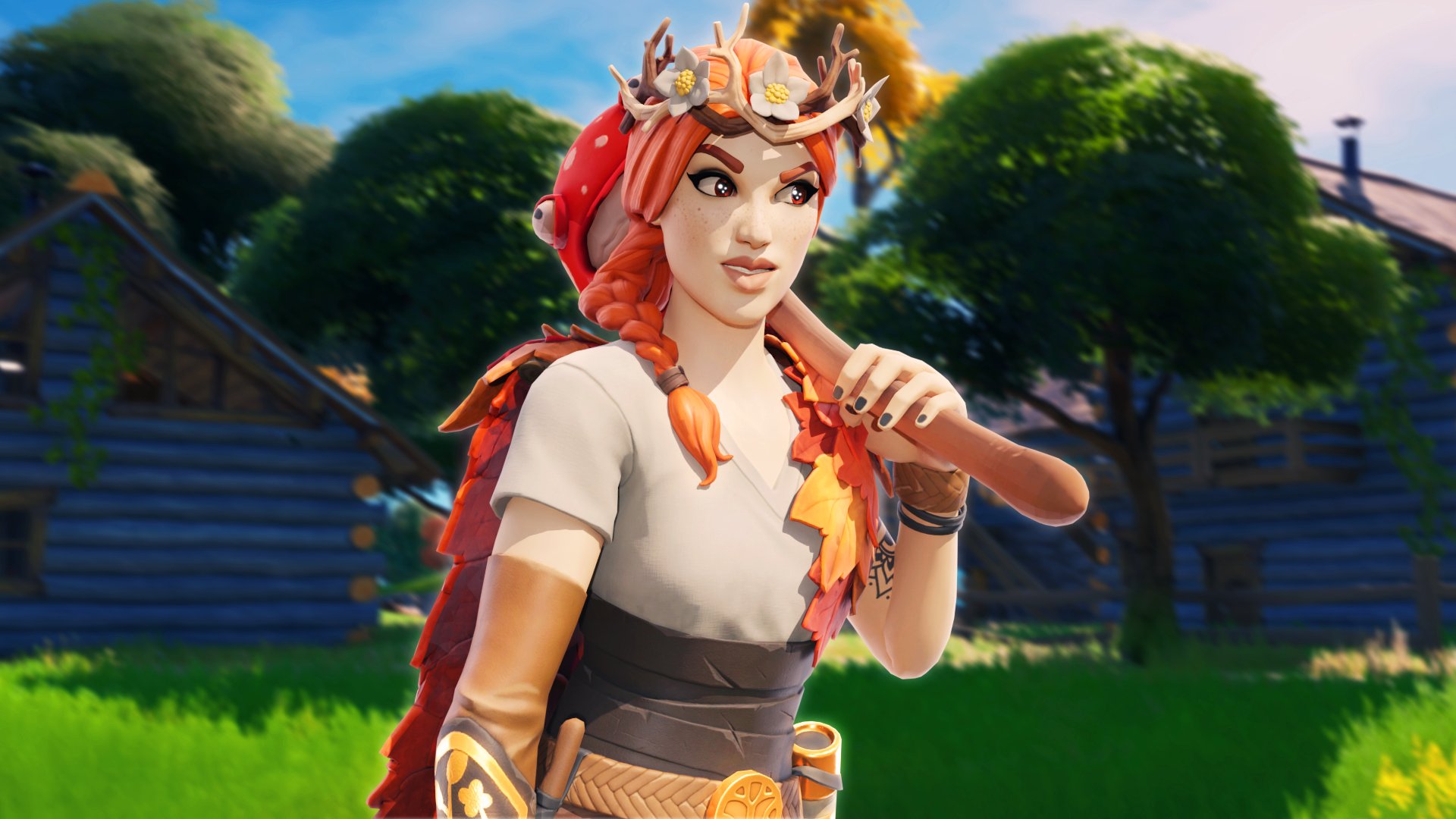 The Autumn Queen Fortnite Wallpapers