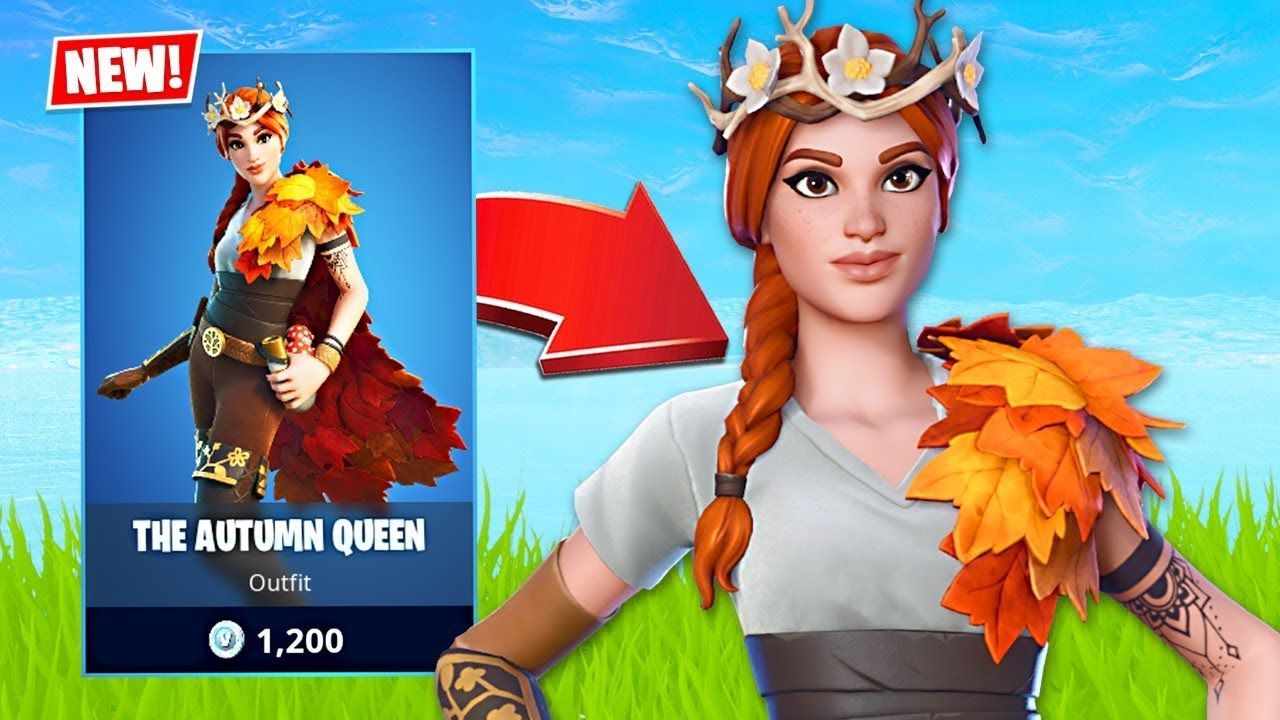 The Autumn Queen Fortnite Wallpapers