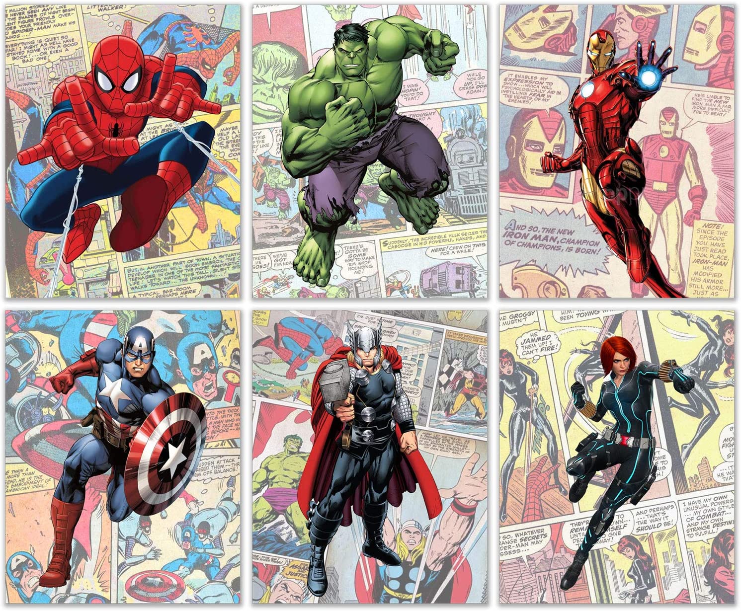 The Avengers Art Captain America, Iron Man, Thor, Black Widow And Hulk Wallpapers