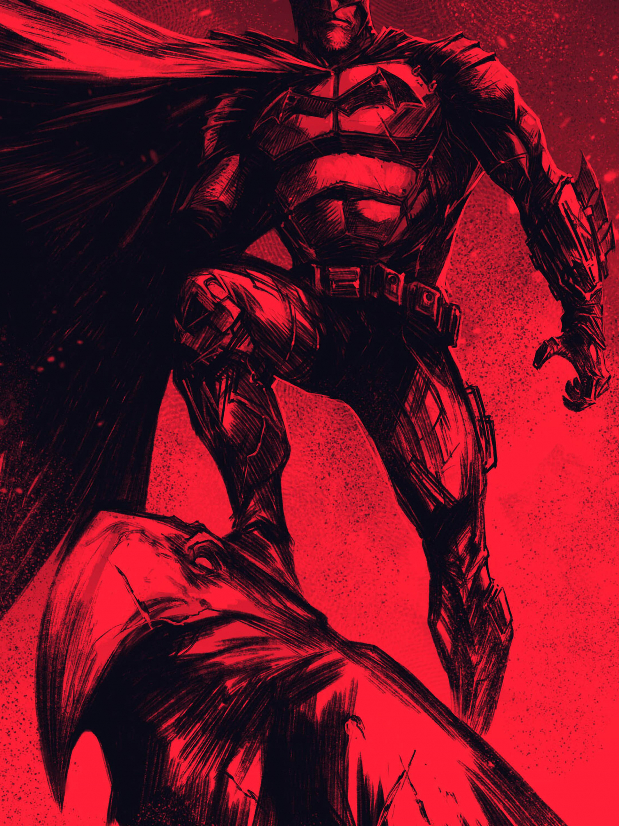 The Batman Hd Redart Wallpapers