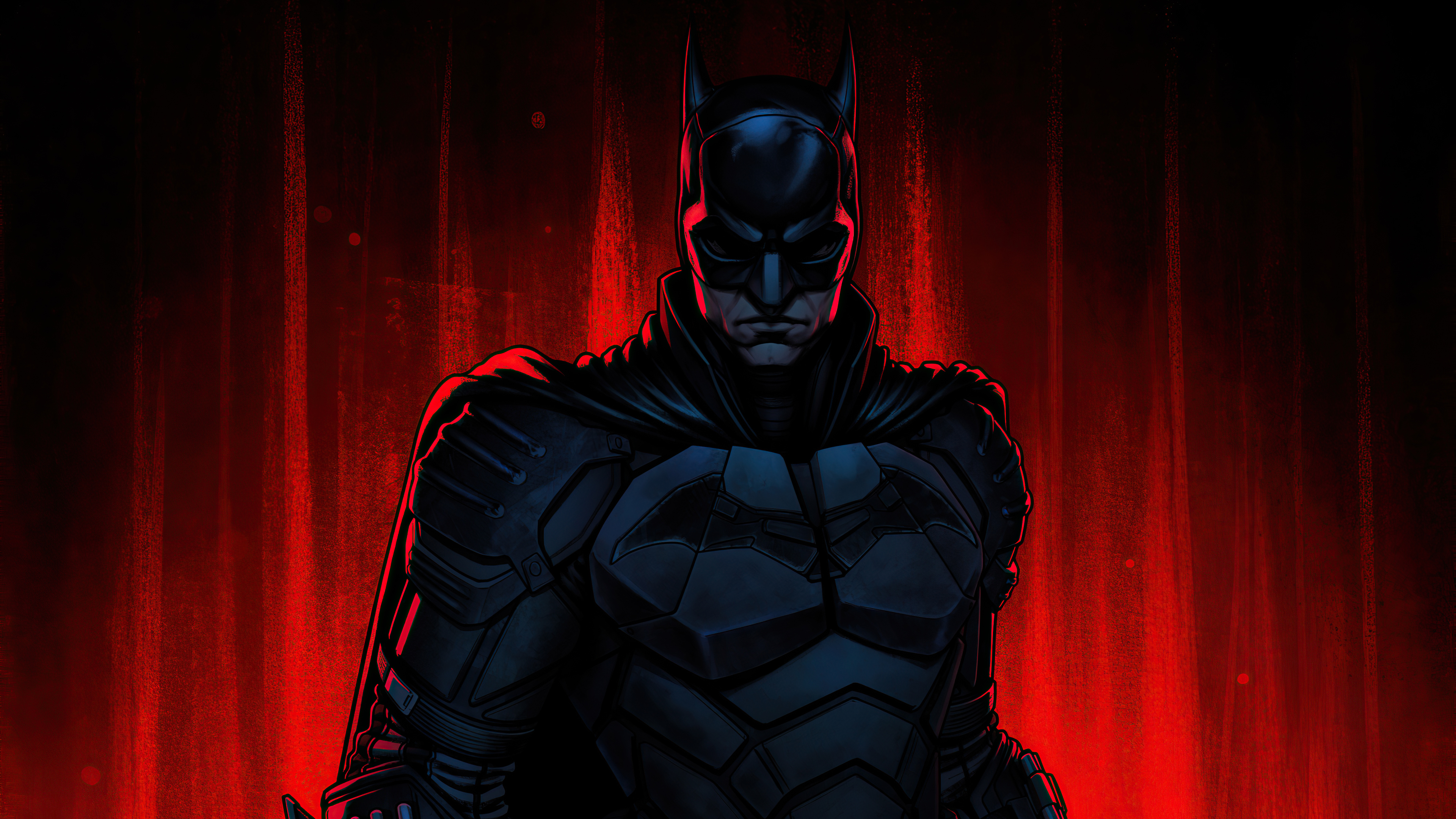 The Batman Hd Redart Wallpapers