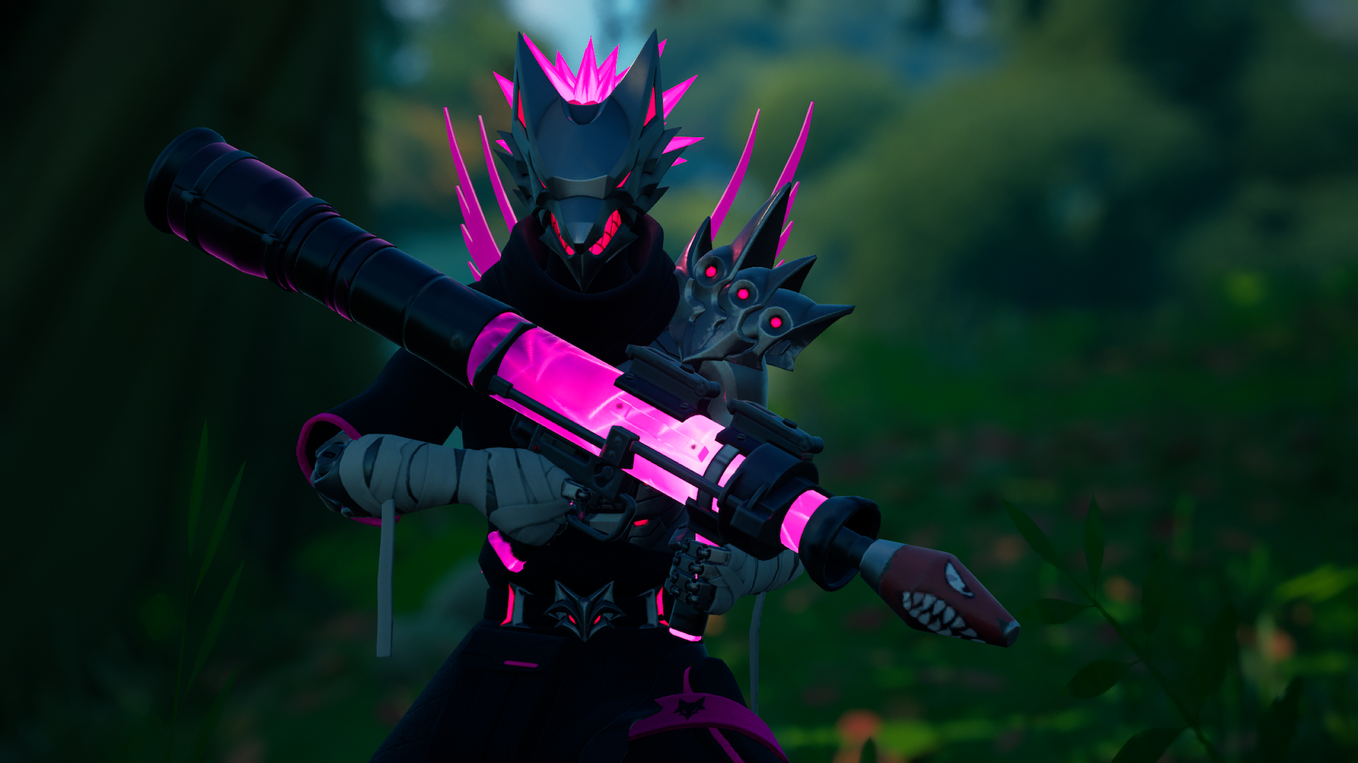 The Burning Wolf Fortnite Wallpapers