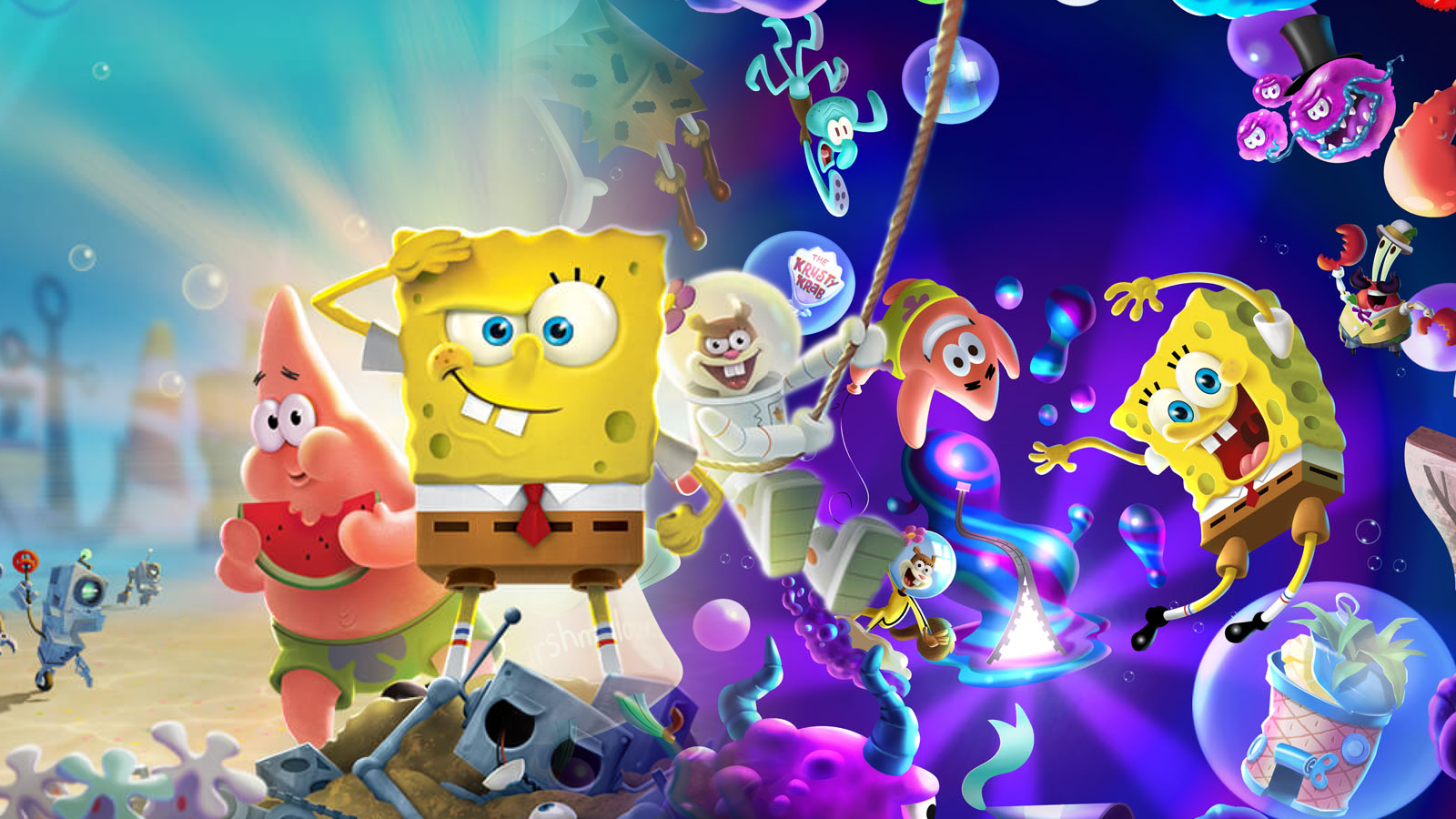 The Cosmic Shake SpongeBob SquarePants Wallpapers