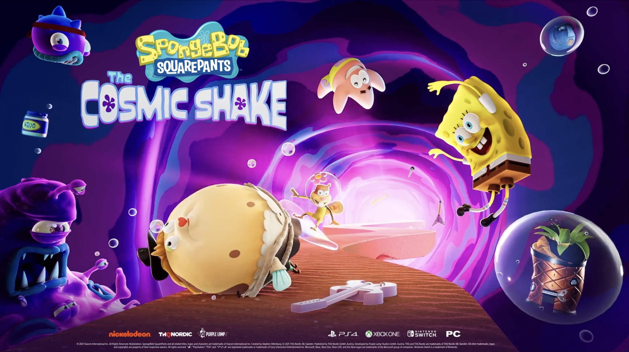 The Cosmic Shake SpongeBob SquarePants Wallpapers