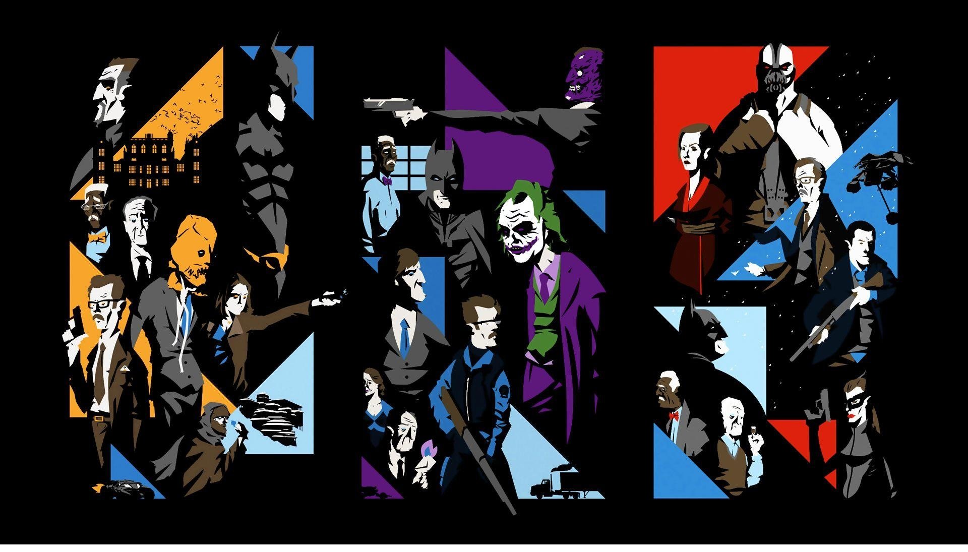The Dark Knight Trilogy Wallpapers