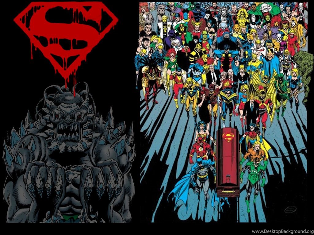 The Death Of Superman Wallpapers