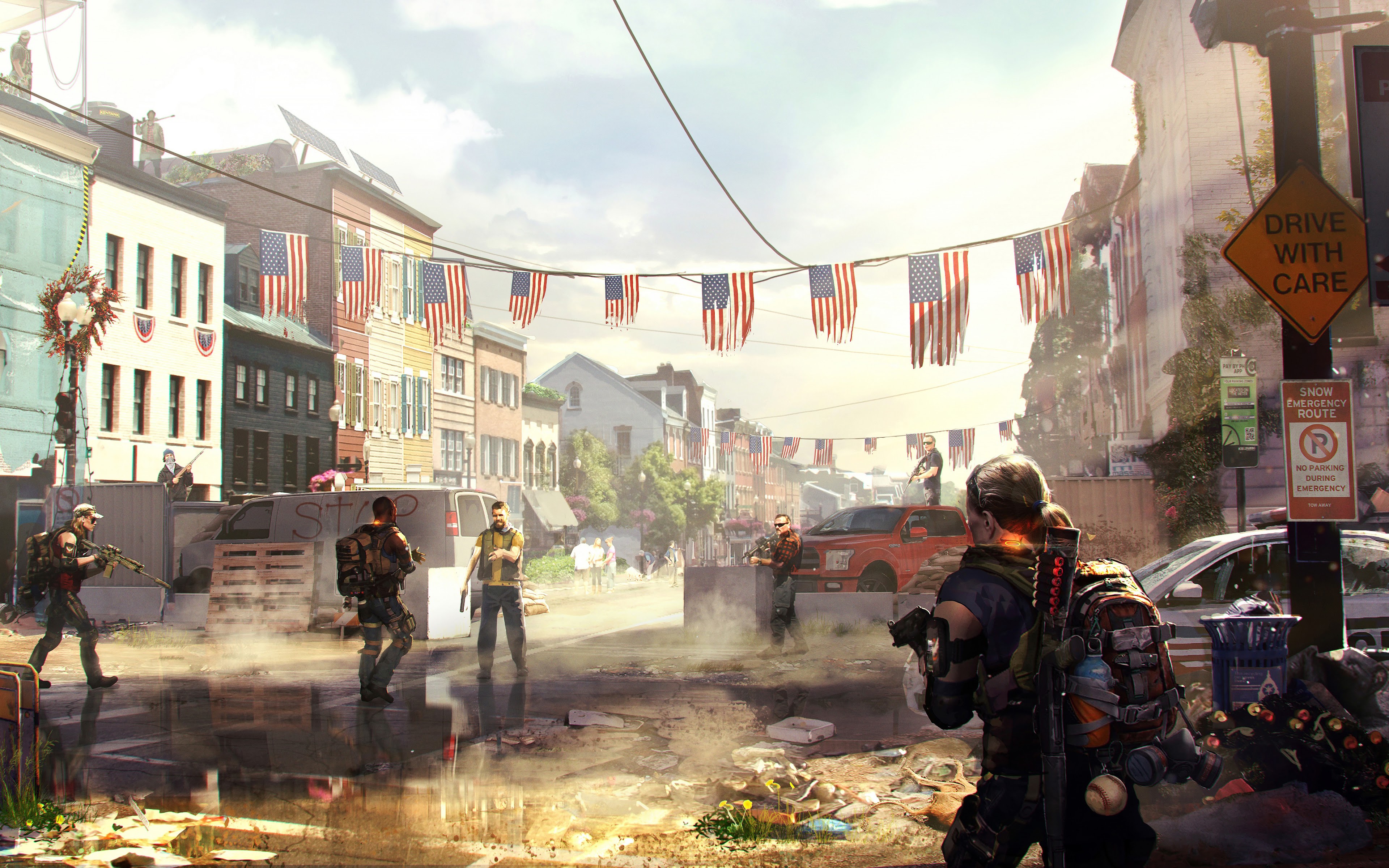 The Division 2 4K Wallpapers