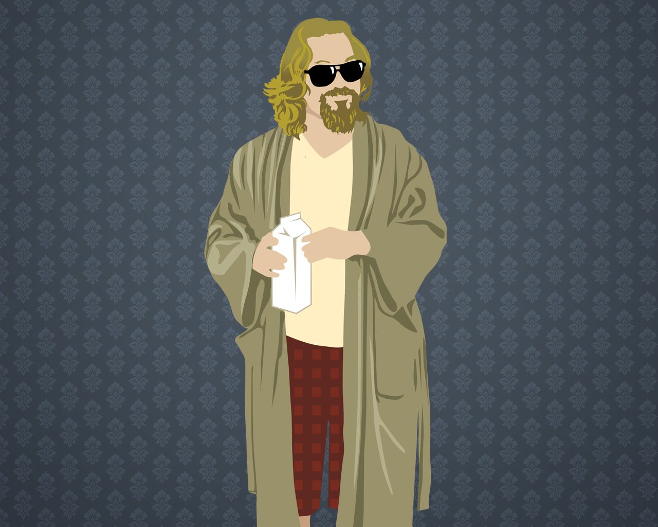 The Dude Minimalism Wallpapers