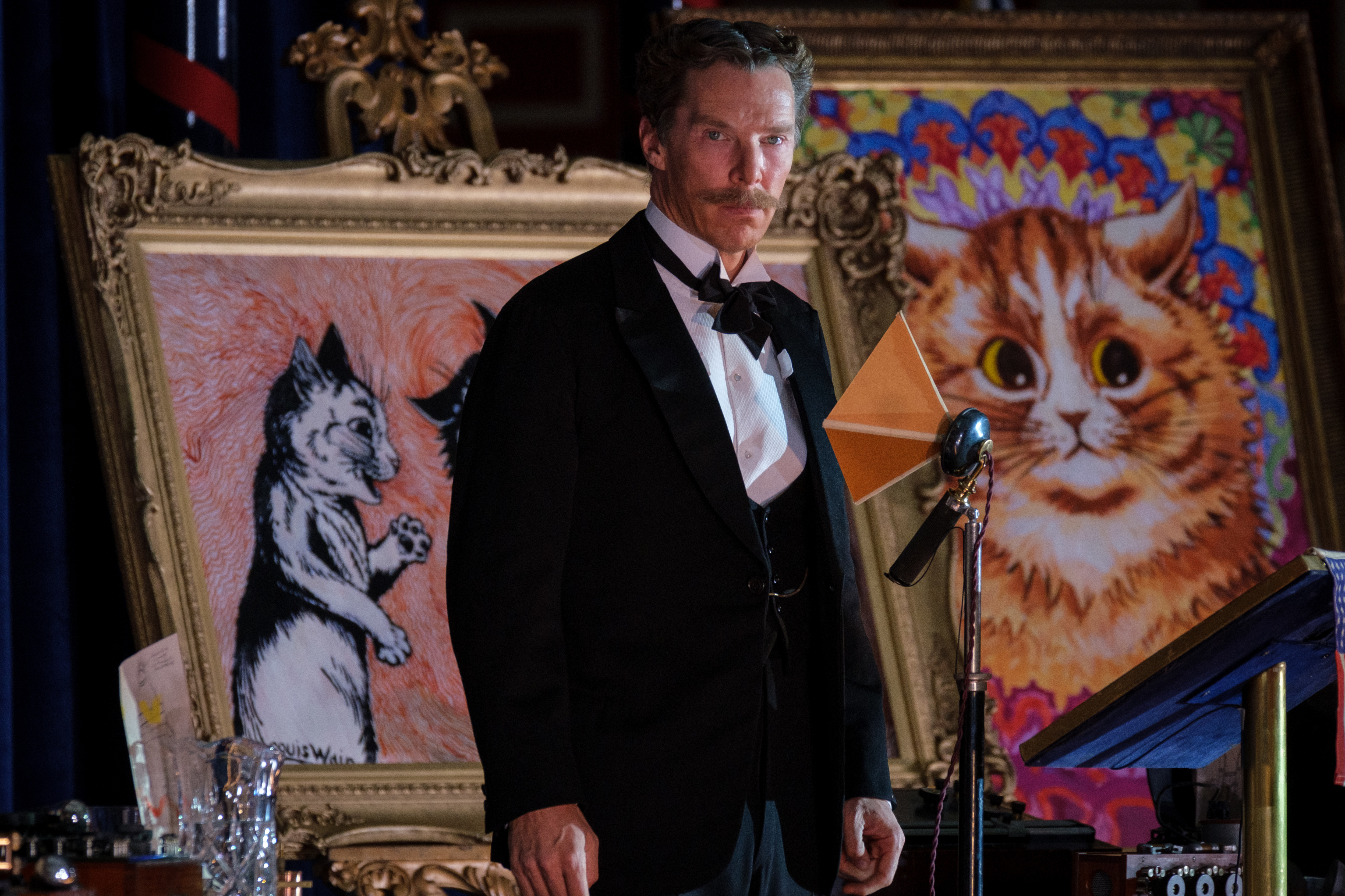 The Electrical Life Of Louis Wain 4K Benedict Cumberbatch Wallpapers