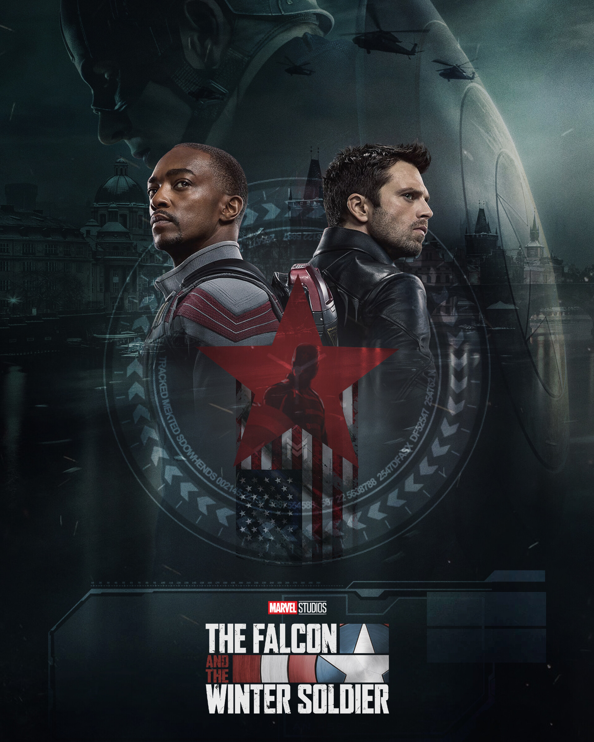 The Falcon And The Winter Soldier Official Poster Wallpapers