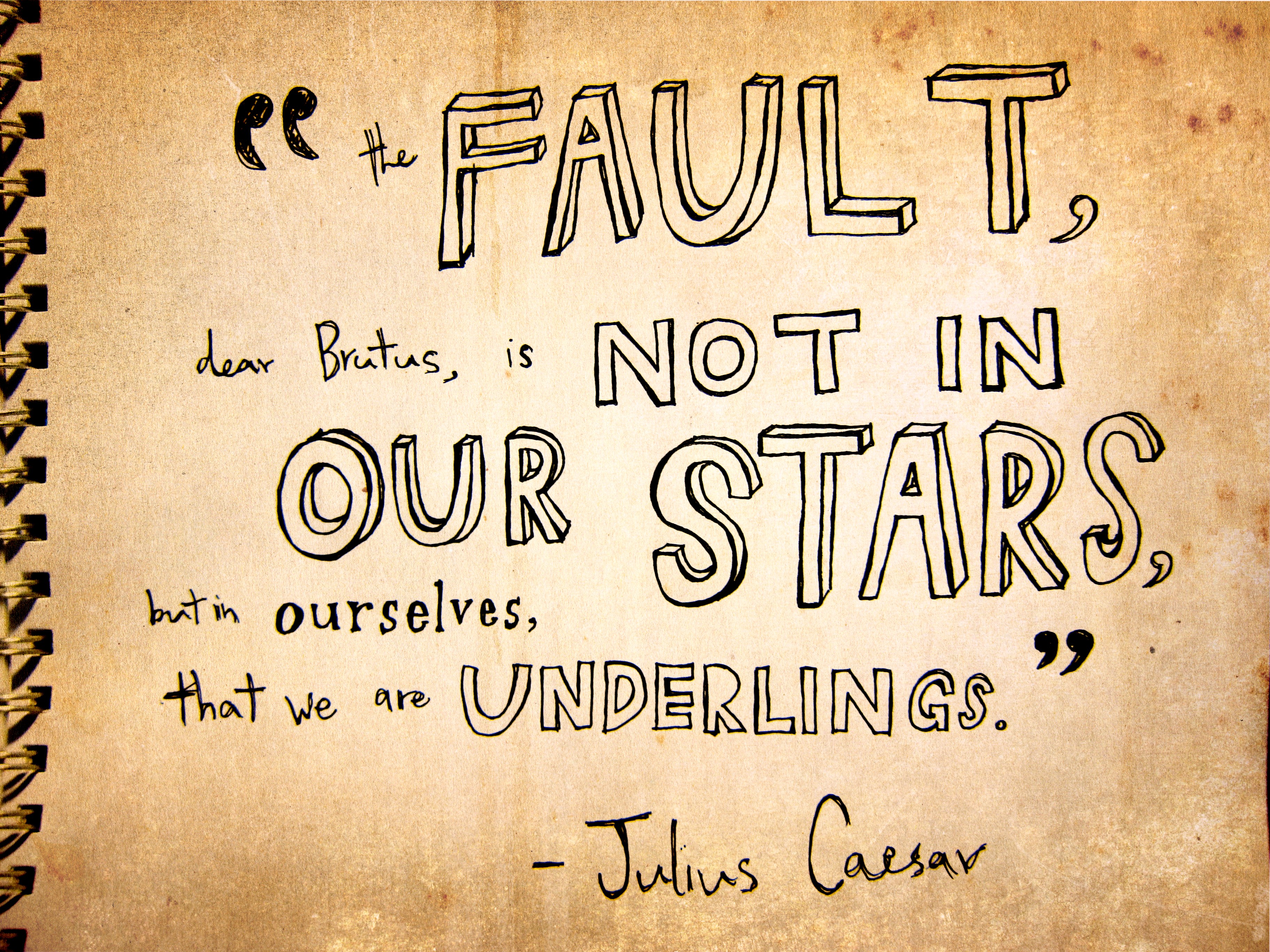 The Fault In Our Stars Wallpapers