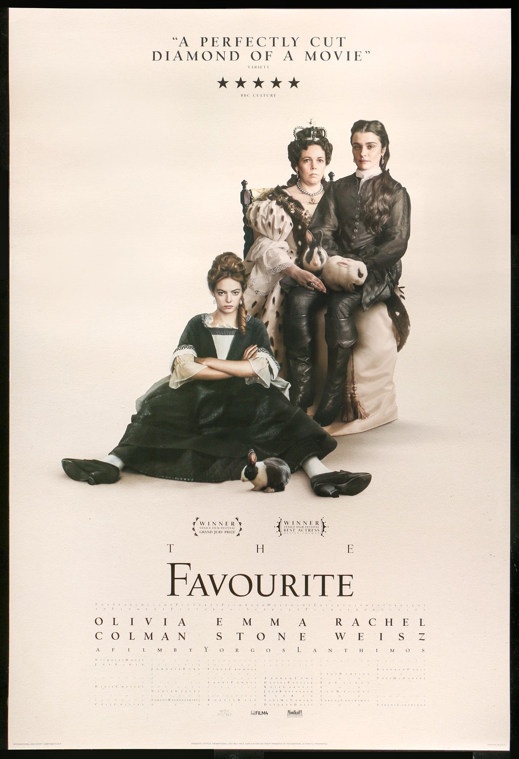 The Favourite 2018 Movie Poster Wallpapers