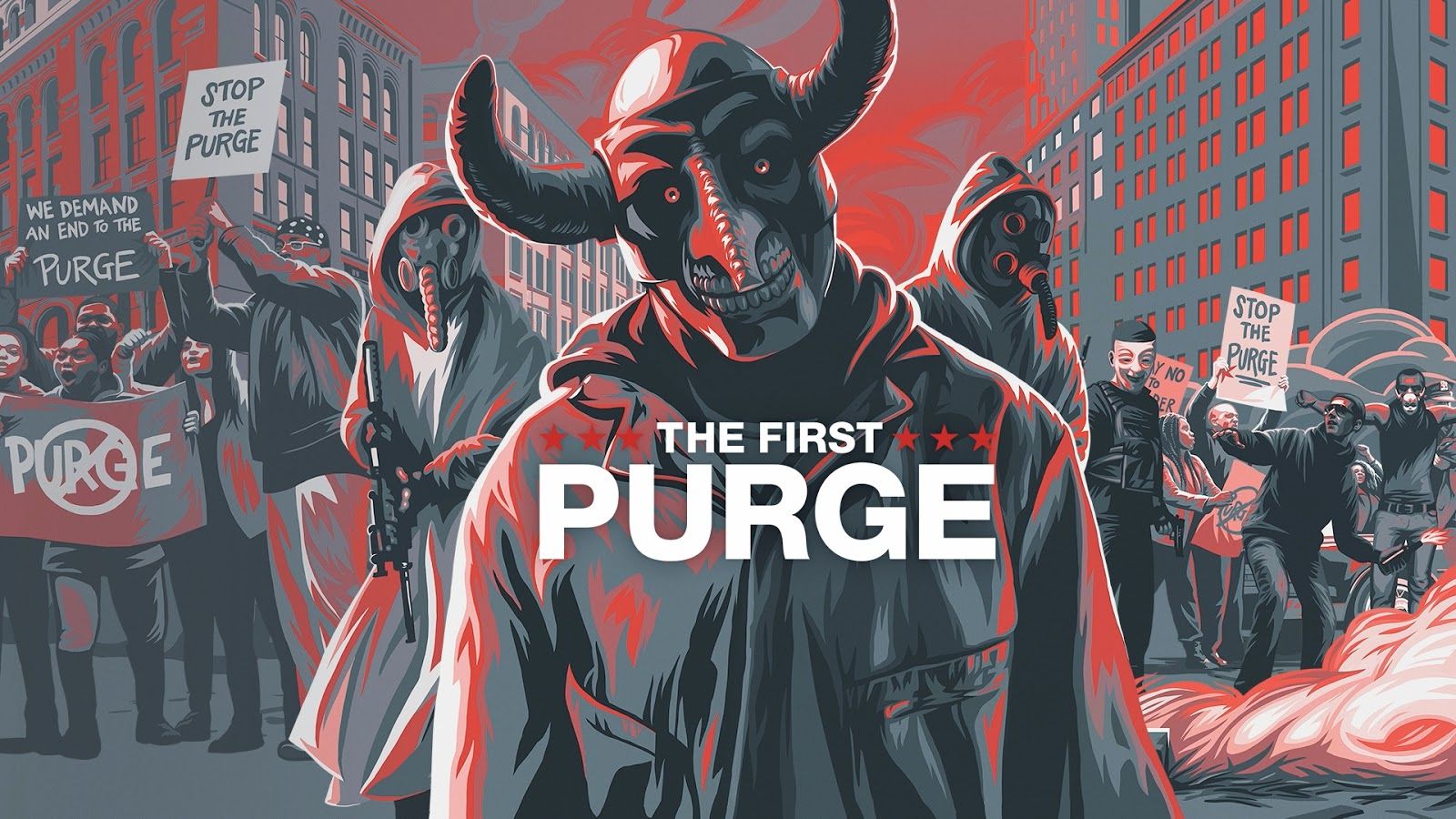 The First Purge 2018 Movie Poster Wallpapers