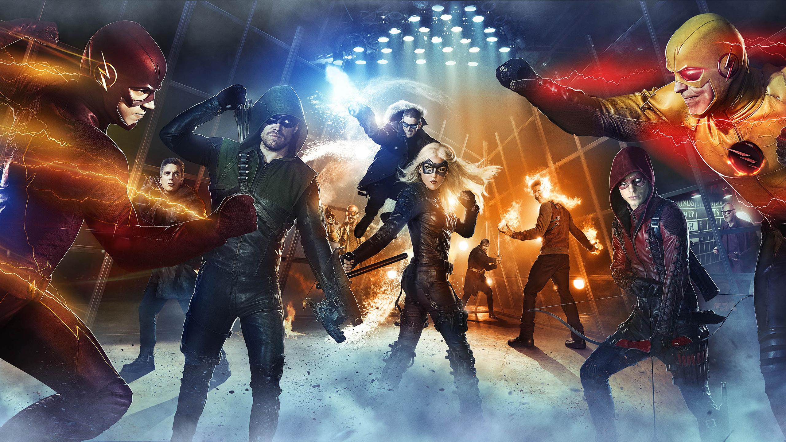 The Flash Cast Wallpapers