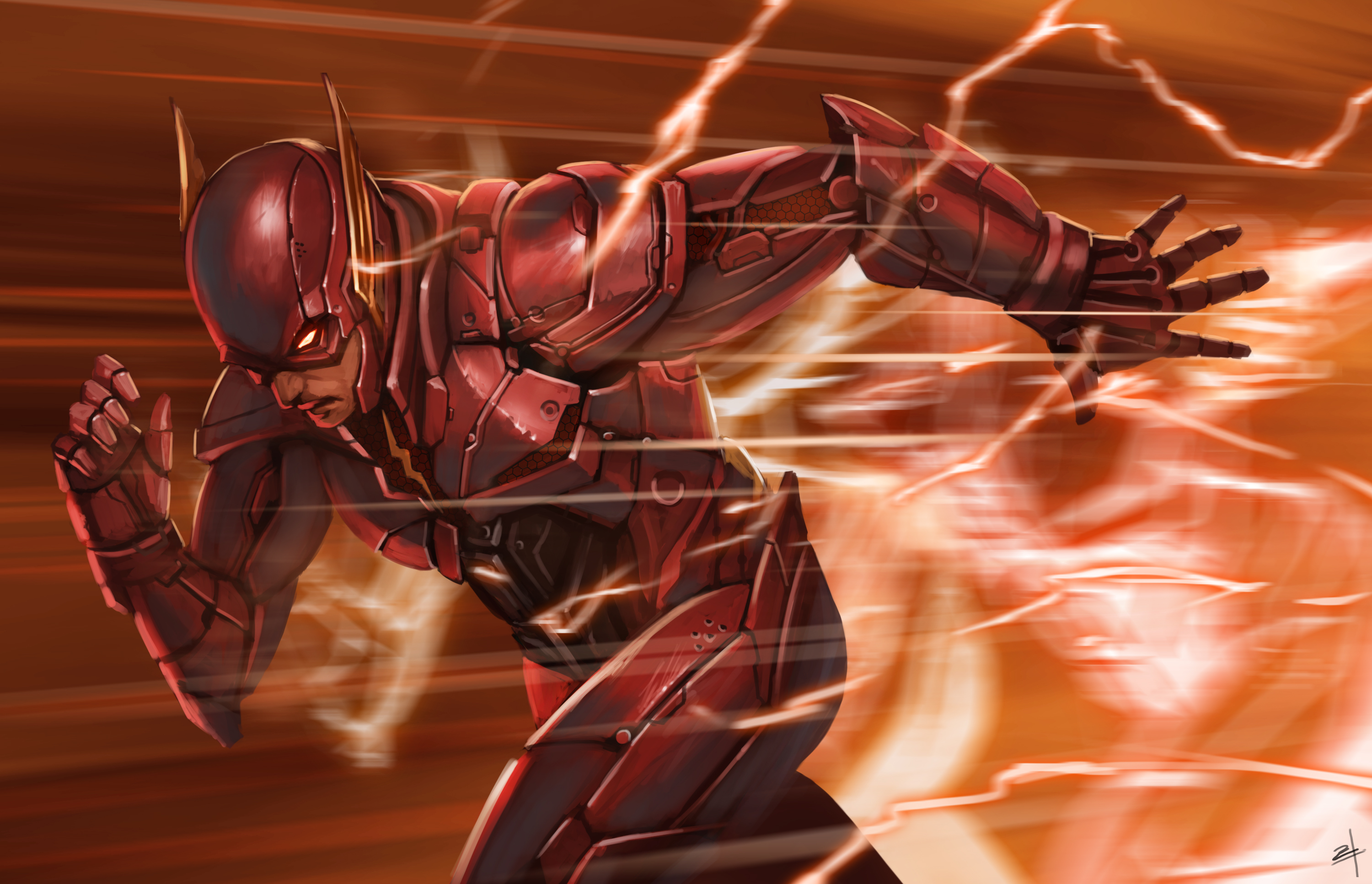 The Flash Dc 2020 Movie Art Wallpapers