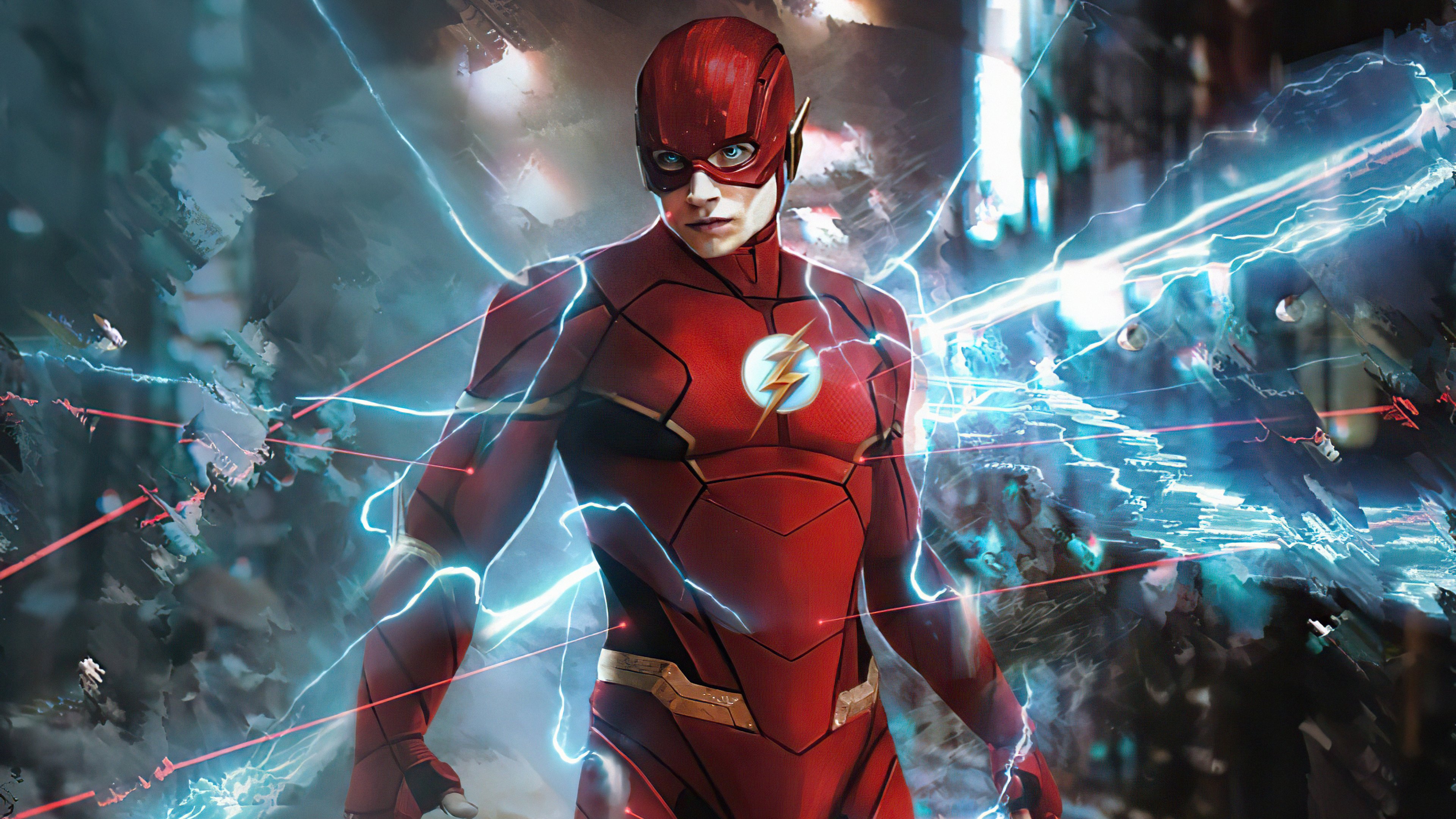 The Flash Lightning Art Wallpapers