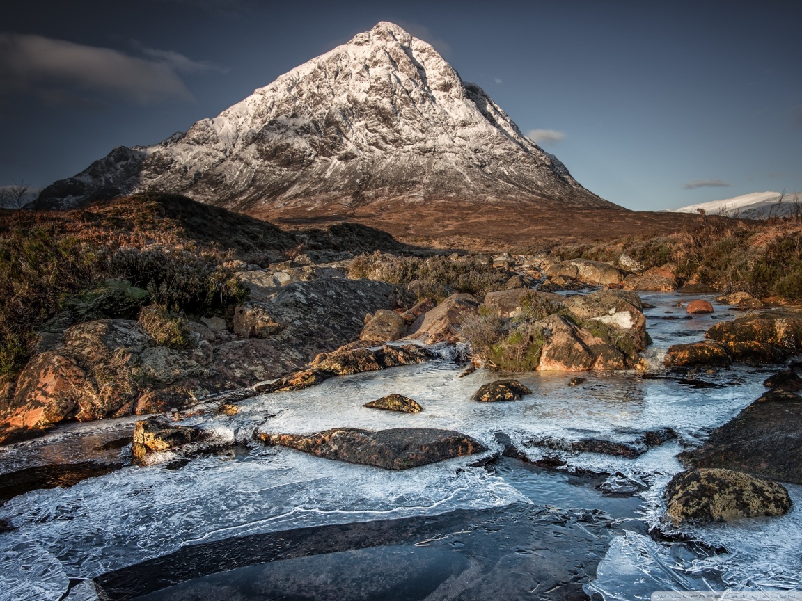 The Great Shepherd Of The Glens In Glencoe Wallpapers