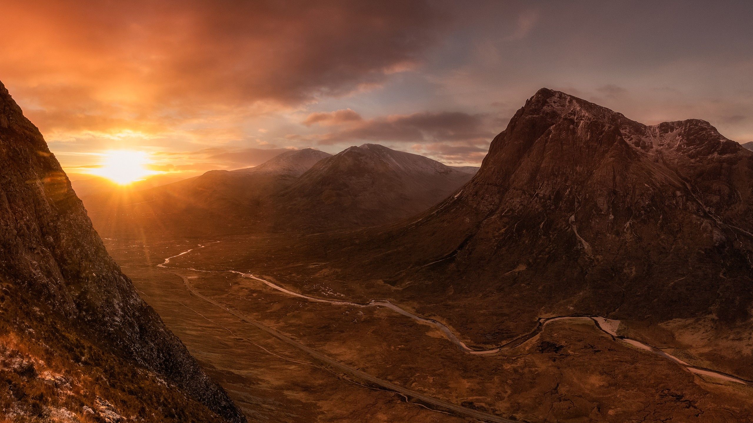 The Great Shepherd Of The Glens In Glencoe Wallpapers