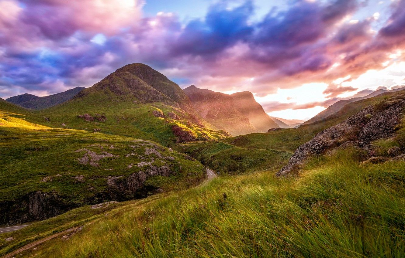 The Great Shepherd Of The Glens In Glencoe Wallpapers