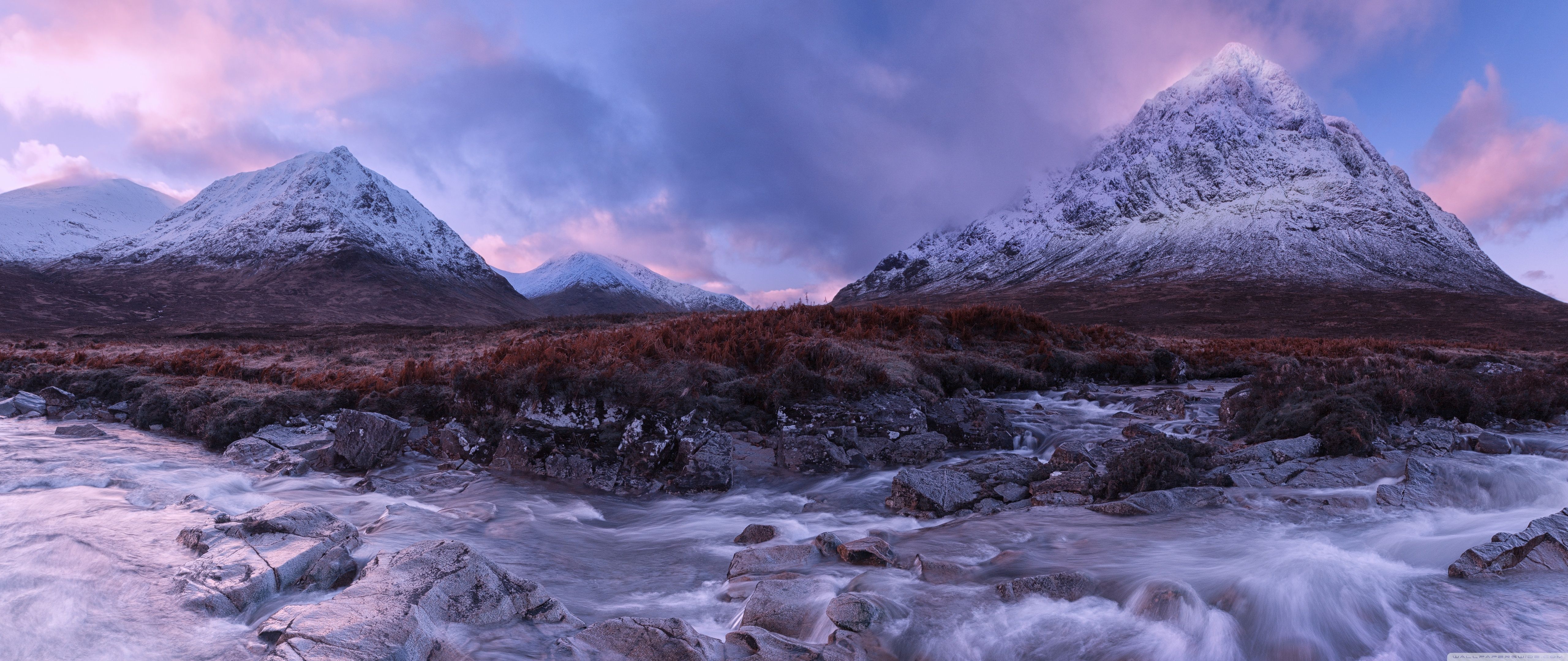 The Great Shepherd Of The Glens In Glencoe Wallpapers