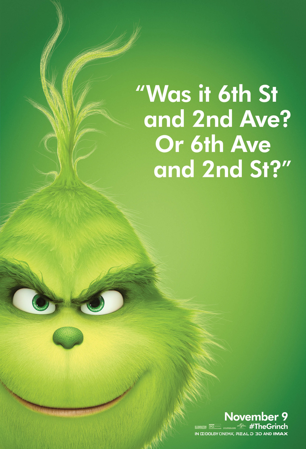 The Grinch 2018 Poster Wallpapers