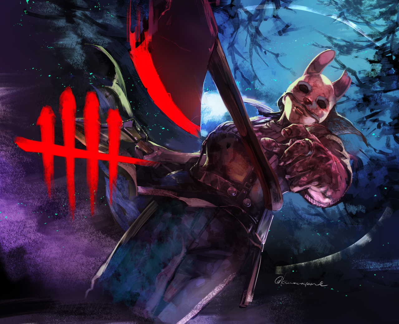 The Huntress Dead by Daylight Wallpapers